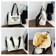 Canvas Tote Handbags student Casual Shoulder Crossbody Bag | https://www.bestnamebadges.com