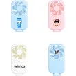 Mini USB Rechargeable Handheld Phone Holder Desk Fan | https://www.bestnamebadges.com