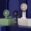 Mini USB Rechargeable  Foldable Handheld Lanyard Desk Fan | https://www.bestnamebadges.com