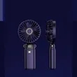 Mini USB Rechargeable  Foldable Handheld Lanyard Desk Fan | https://www.bestnamebadges.com