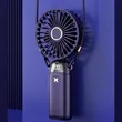 Mini USB Rechargeable  Foldable Handheld Lanyard Desk Fan | https://www.bestnamebadges.com