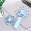 Mini USB Rechargeable  Foldable Handheld Lanyard Desk Fan | https://www.bestnamebadges.com