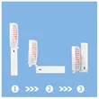 Mini USB Rechargeable foldable Handheld Desk Fan | https://www.bestnamebadges.com