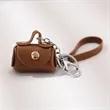 Mini Pu Coin Purse & Earphone Cable Storage Bag W/ Keychain | https://www.bestnamebadges.com