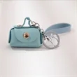 Mini Pu Coin Purse & Earphone Cable Storage Bag W/ Keychain | https://www.bestnamebadges.com