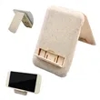 Wheat Straw Charging Line Multi-Connector Set Phone Holder | https://www.bestnamebadges.com