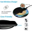 10W Desktop Frosting Disc Wireless Phone Charger | https://www.bestnamebadges.com