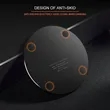 10W Desktop Frosting Disc Wireless Phone Charger | https://www.bestnamebadges.com