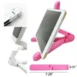 Portable Phone Tablet Desktop Foldable Flat Triangle Bracket | https://www.bestnamebadges.com