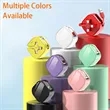 Square 3-In-1 Data Cable Portable Retractable Box | https://www.bestnamebadges.com