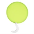 Custom Portable Foldable Polyester Hand Held Disc Fan | https://www.bestnamebadges.com