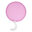 Custom Portable Foldable Polyester Hand Held Disc Fan | https://www.bestnamebadges.com