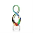 Duarte Award on Marvel Base - Clear | https://www.bestnamebadges.com