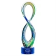 Duarte Award on Marvel Base - Blue | https://www.bestnamebadges.com