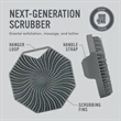 Silicone Body Shower Brush | https://www.bestnamebadges.com
