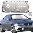Car Windshield Sun Shade with Storage Pouch | https://www.bestnamebadges.com
