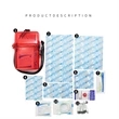 Travel Emergency Neck Kits | https://www.bestnamebadges.com