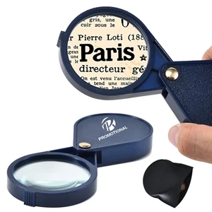10X Mini Folding Pocket Magnifying Glass | https://www.bestnamebadges.com