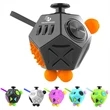 12 Sided Fidget Cube Relieves Stress Toys | https://www.bestnamebadges.com