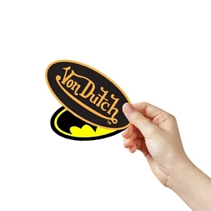 Oval-Sticker