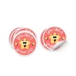 3" Round / Circle Vinyl Full Color Stickers | https://www.bestnamebadges.com