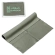 6- x 6- 220GSM Microfiber Cleaning Cloth in Clear PVC Case | https://www.bestnamebadges.com