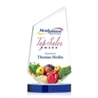 Portland VividPrint™ Award - Blue | https://www.bestnamebadges.com