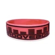 3/4 inch Embossed Printed Wristband-H | https://www.bestnamebadges.com