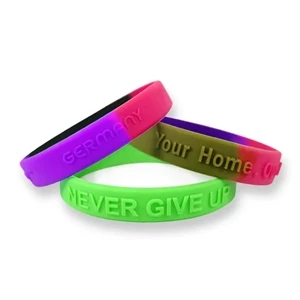 1/2 inch Embossed Wristband-H | https://www.bestnamebadges.com