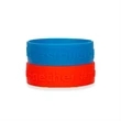 Embossed 3/4 inch Wristband-A | https://www.bestnamebadges.com