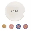 2.6" Custom Round Ceramic Coasters W/ Full Color Imprint | https://www.bestnamebadges.com