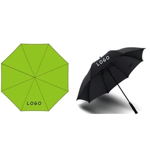 Larger Size Auto Open Sporty Stick Umbrella