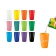 16OZ Reusable Square Stadium Cup | https://www.bestnamebadges.com
