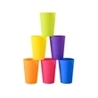 16OZ Reusable Square Stadium Cup | https://www.bestnamebadges.com