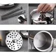 Double Walled Metal Ice Buckets with Tong | https://www.bestnamebadges.com