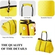 Waterproof Neoprene Shoulder Beach Tote Bag | https://www.bestnamebadges.com