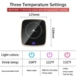 Smart Waterproof Coffee Mug Cup Warmer | https://www.bestnamebadges.com