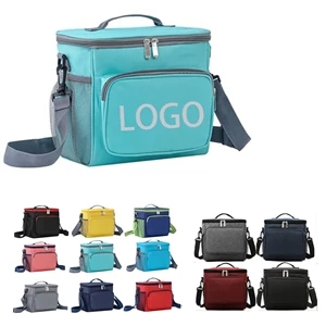 Portable Colorful Insulated Lunch Bag