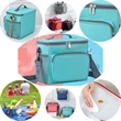 Portable Colorful Insulated Lunch Bag | https://www.bestnamebadges.com