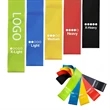 5 Latex Elasticx Resistance Bands Set/Exercise Loop Set | https://www.bestnamebadges.com