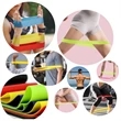 5 Latex Elasticx Resistance Bands Set/Exercise Loop Set | https://www.bestnamebadges.com