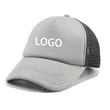 5 Panel High Crown Mesh Back Trucker Hat | https://www.bestnamebadges.com