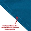 30" Top x 29" High Round Stretch Table Throw | https://www.bestnamebadges.com