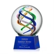 Galileo Award on Robson Base - Blue | https://www.bestnamebadges.com