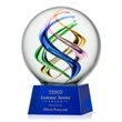 Galileo Award on Robson Base - Blue | https://www.bestnamebadges.com