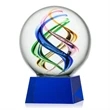 Galileo Award on Robson Base - Blue | https://www.bestnamebadges.com