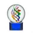 Galileo Award on Paragon Base - Blue | https://www.bestnamebadges.com
