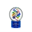 Galileo Award on Marvel Base - Blue | https://www.bestnamebadges.com