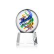 Galileo Award on Robson Base - Clear | https://www.bestnamebadges.com