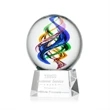 Galileo Award on Robson Base - Clear | https://www.bestnamebadges.com